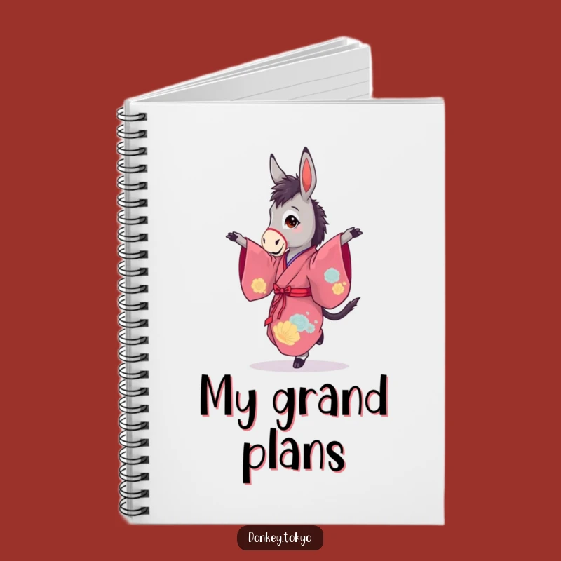 Funny Donkey Pirouette Notebook: Dance Journal, Humorous Gift