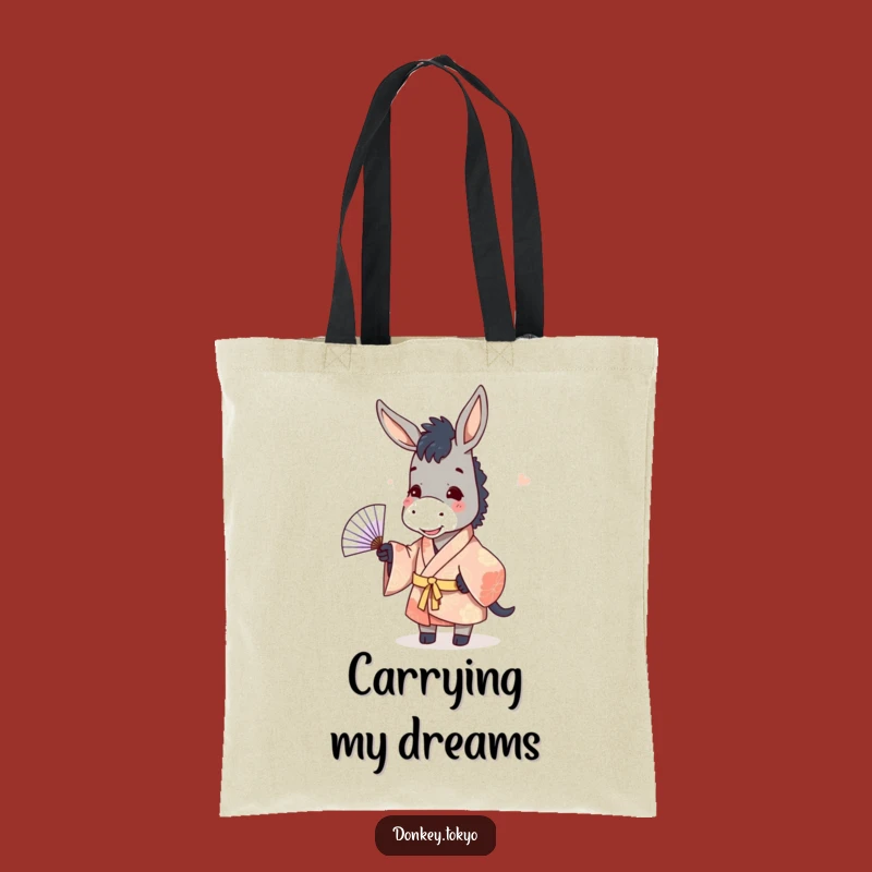 Funny Donkey Kimono Tote: Carry Your Laughs in Style & Comfort